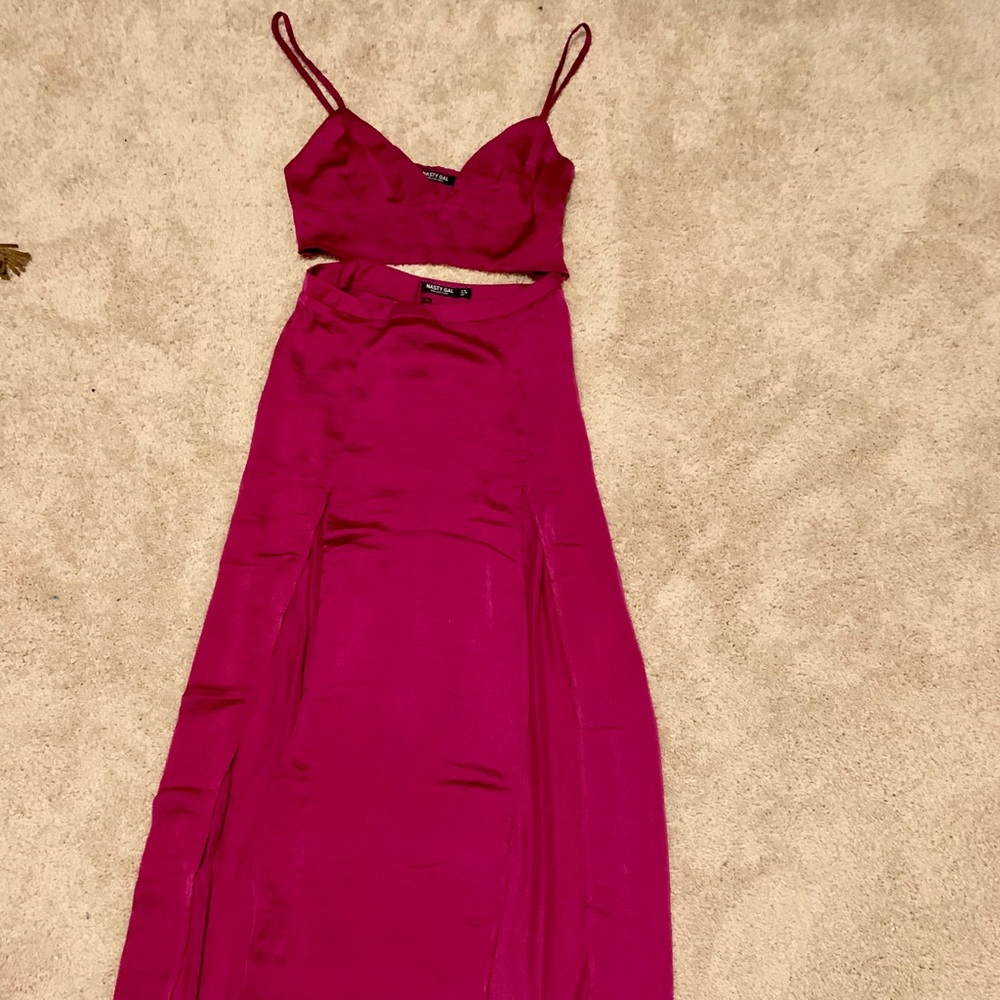 Two piece skirt set